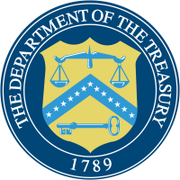 Department of the Treasury logo